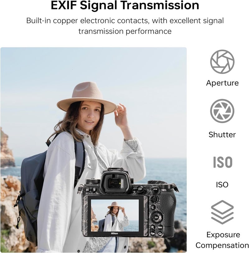 VILTROX E-Z Lens Adapter Auto Focus Adapter Compatible with Sony E-Mount Lens to Mirrorless Nikon Z-Mount Cameras Z5 Z50 Z6 Z6II Z7 Z7II Zfc - Image 4